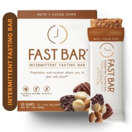Fast Bars Nuts & Cacao Chips | Box of 10